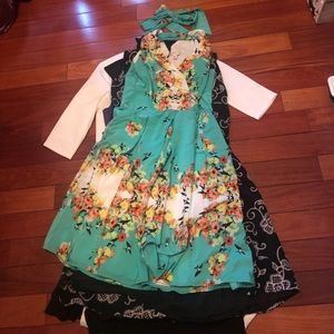 Ladies Dress bundle seven dresses.